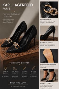 Karl Lagerfield shoes 7,5