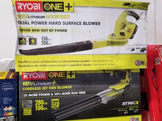 Ryobi blowers battery operated