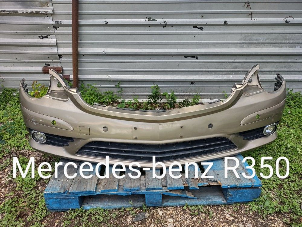 06-10 Mercedes -benz R350 FRONT Bumper Cover " Beige" OEM