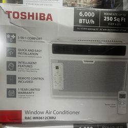 Toshiba Window AC 6BTU On Box 