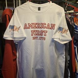"AMERICAN FIRST 🇺🇸 EST. 1776" ~ Varsity Letterman Collection 🇺🇸