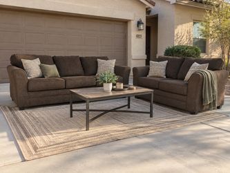 Beautiful Ashley furniture couch and loveseat set - delivery available