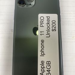 Apple iPhone 11 Pro 64gb Unlocked 