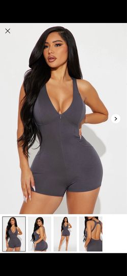 Fashion nova gym romper