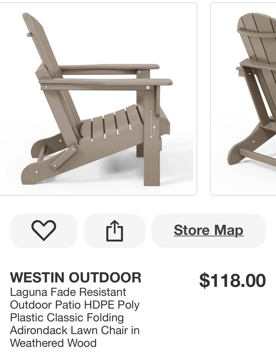 WESTIN OUTDOOR Laguna Fade Resistant Outdoor Patio HDPE