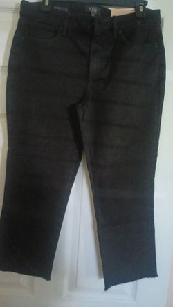 NYDJ black Capris size 10