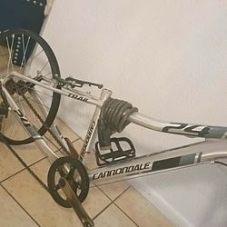 24 inch Cannondale trail steel aluminum
