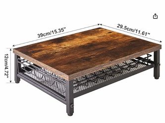 Coffee Station Organizer with Sliding Drawer