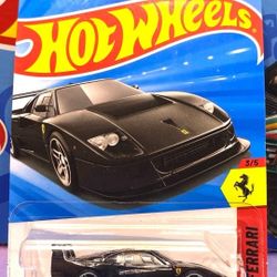 HOT WHEELS FERRARI F40 COMPETIZIONE-