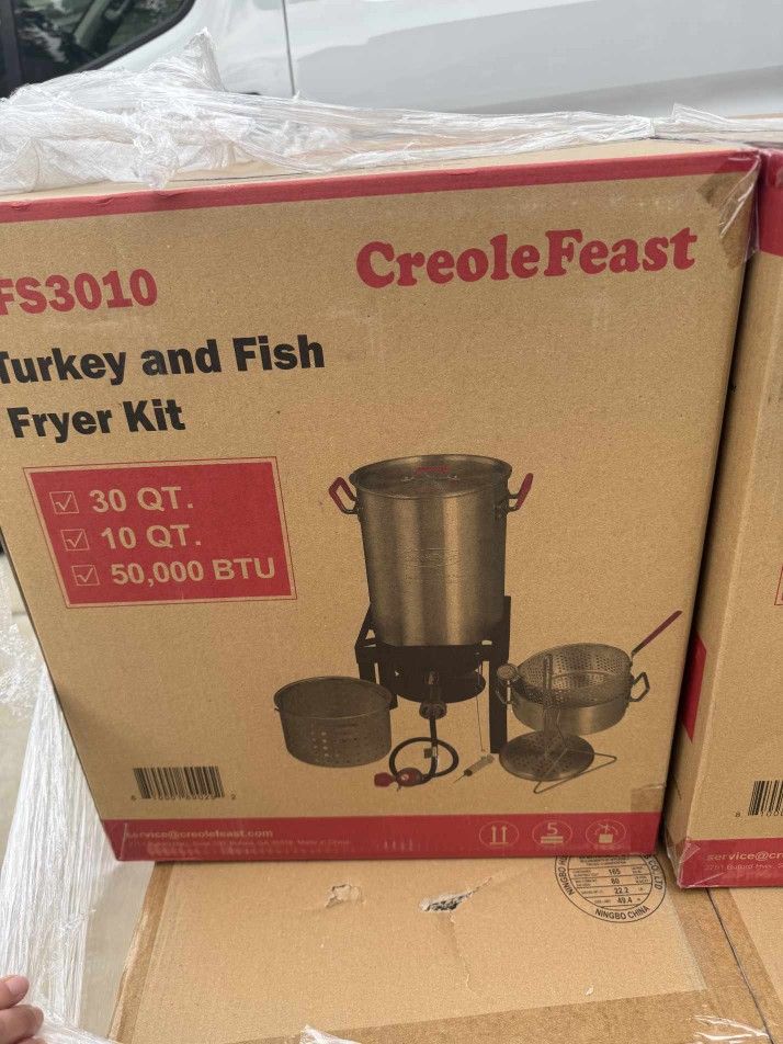 TURKEY & FISH FRYER KIT CreoleFeast