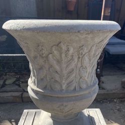 Concrete Flower Pot (Very Heavy)