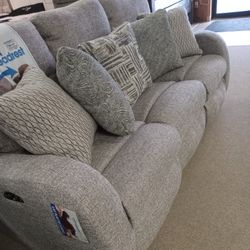 Power Reclining Electric Couch