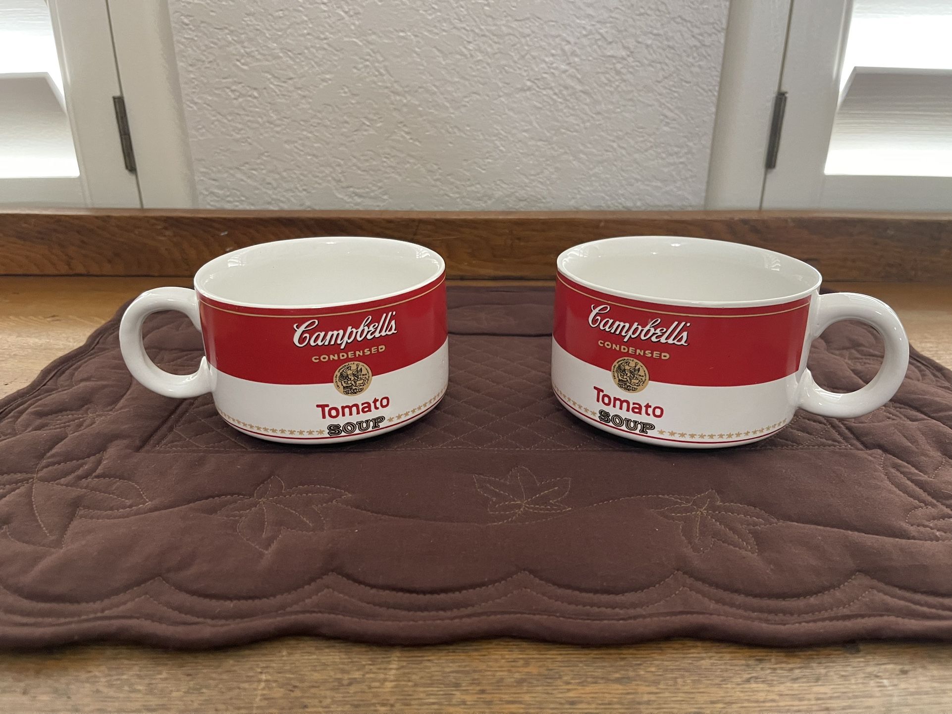 2 VTG Campbell’s Tomato Soup Mugs