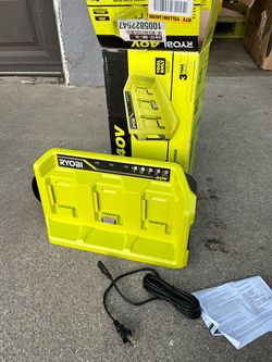Ryobi 40V 3-port charger