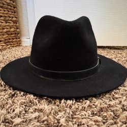 Black Felt Hat