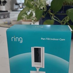 Ring Pan-Tilt Indoor Cam, See all around your home with 360° pan coverage, HD,  plus Two-Way Talk
