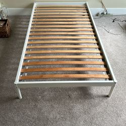 Twin Bed Frame: IKEA 