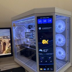 White High-End Gaming PC