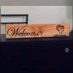 Custom Team Wood Sign