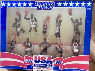 1992 Kenner Starting Lineup USA Basketball Dream Team Olympic Box Set