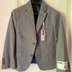 IZOD Boys, Gray Blazer Size 6.  NWT