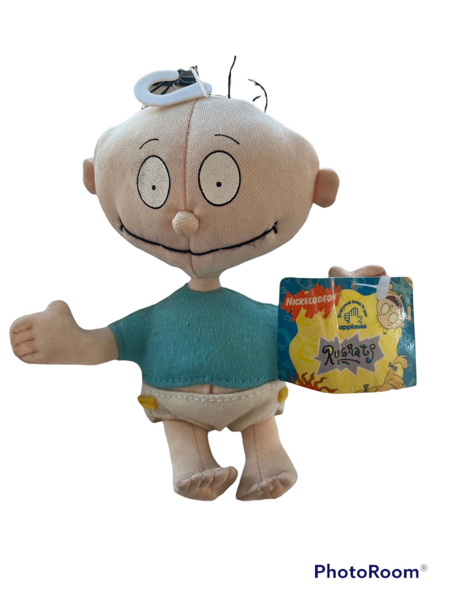 Rugrats Tommy Pickles 6" Applause Bean Bag Plush Doll Nickelodeon 