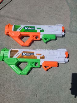 X shot water guns