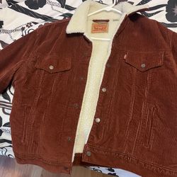 Levis Sherpa Corduroy Jacket