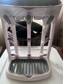 Bottle drying rack & collapsible wash basin