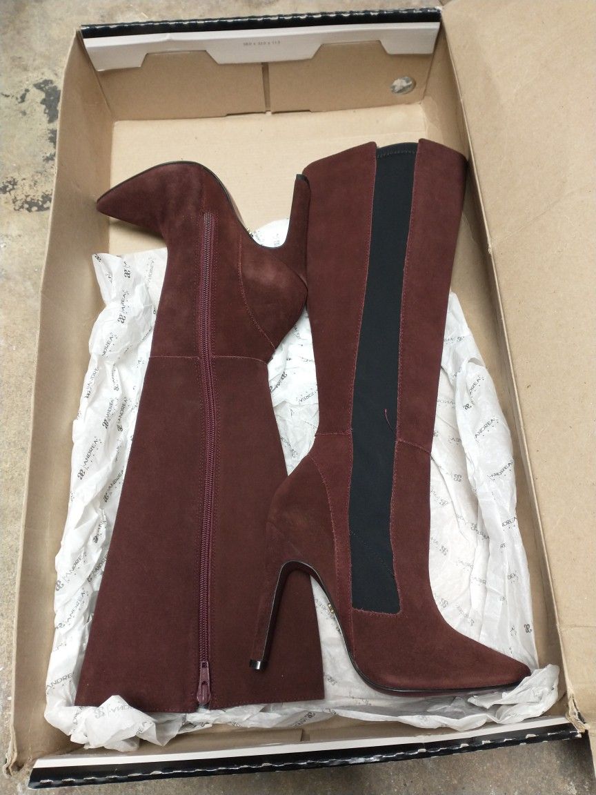 Size 5 Andrea Boots Never Used