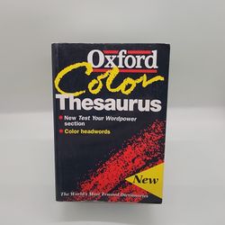 The Oxford Color Thesaurus
by Alan Spooner