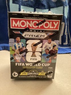 2026 Panini Prizm Monopoly FIFA World Cup Soccer Cards