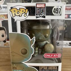 Funko Pop! Marvel Captain America 80th Anniversary 497 
