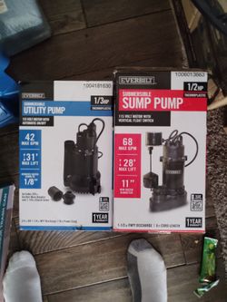 Brand New Utility/Sub Pump
