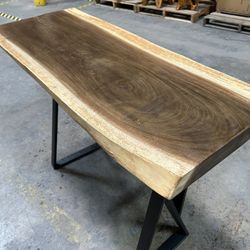 Acacia Wood Console Table