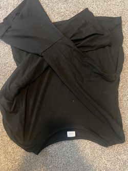 Black girls top with bell sleeves