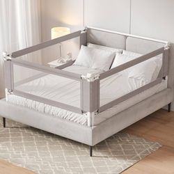 3-Pack Queen Size Bed Rail for Toddlers - Barandilla de cama tamaño queen para niños pequeños (paquete de 3)