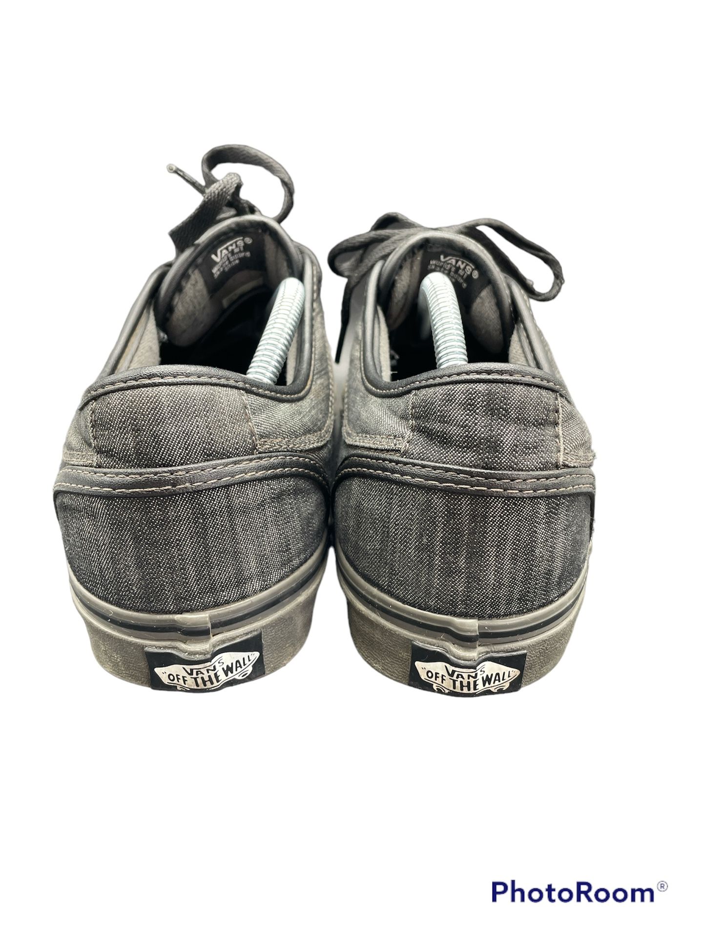 VANS UltraCush HD Pro Mens 10.5 Black Charcoal Skateboard Shoes 