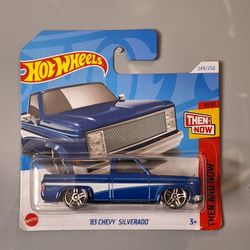 Hot wheels  Shortcard C10 83 Chevy Silverado