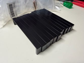 Black cabinet handle pulls 5”