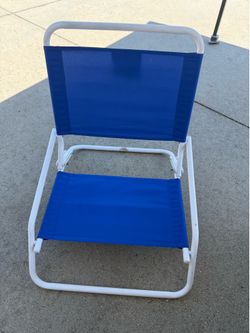 Blue Folding Beach Chair