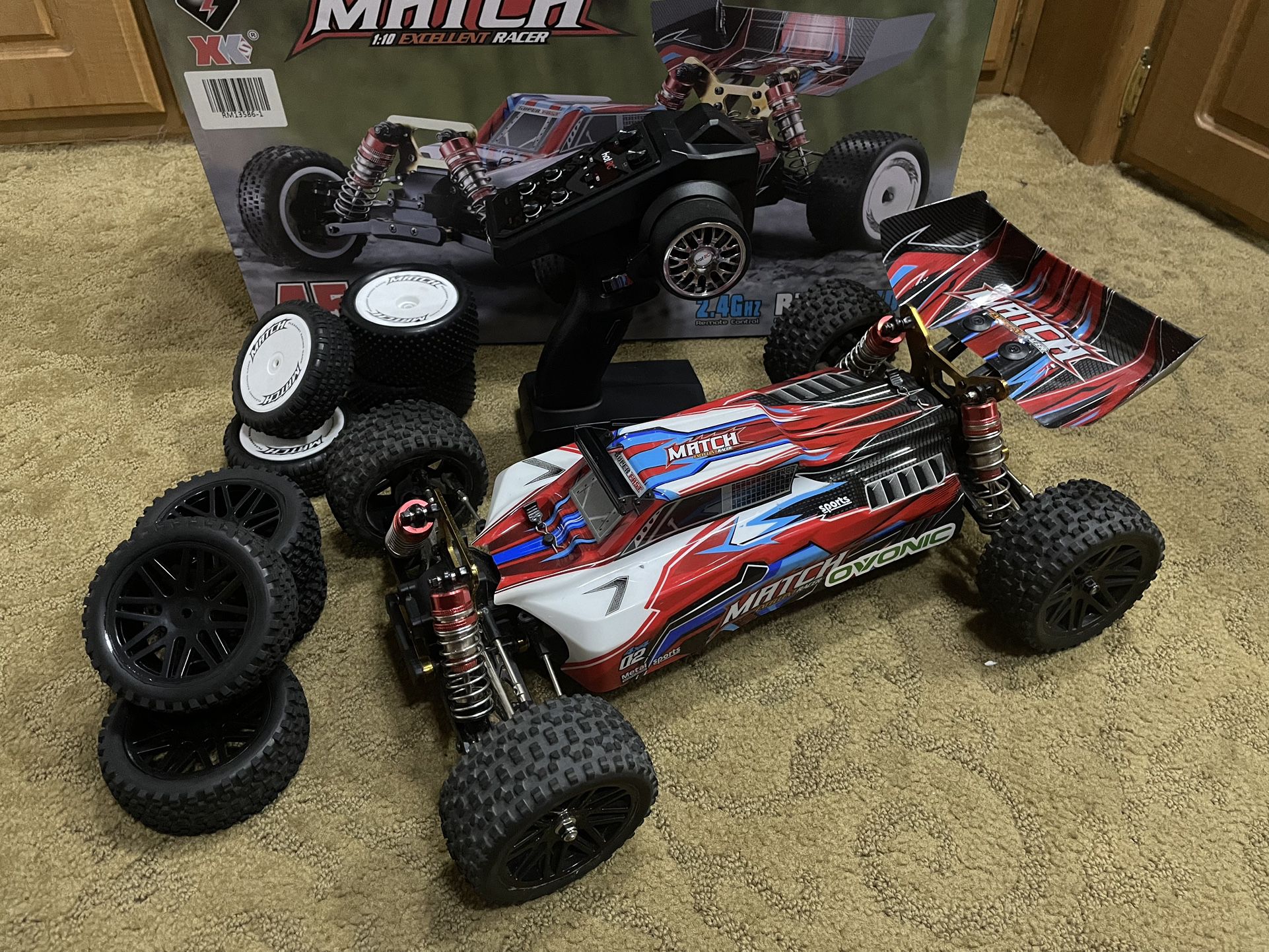 Rc Buggy 1/10 Scale Brushless Converted 