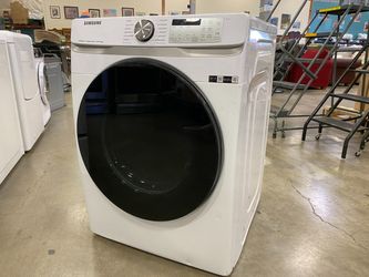 SAMSUNG 7.5 cu. ft. Front Load Gas Dryer Model #DVG45B6300W/A3