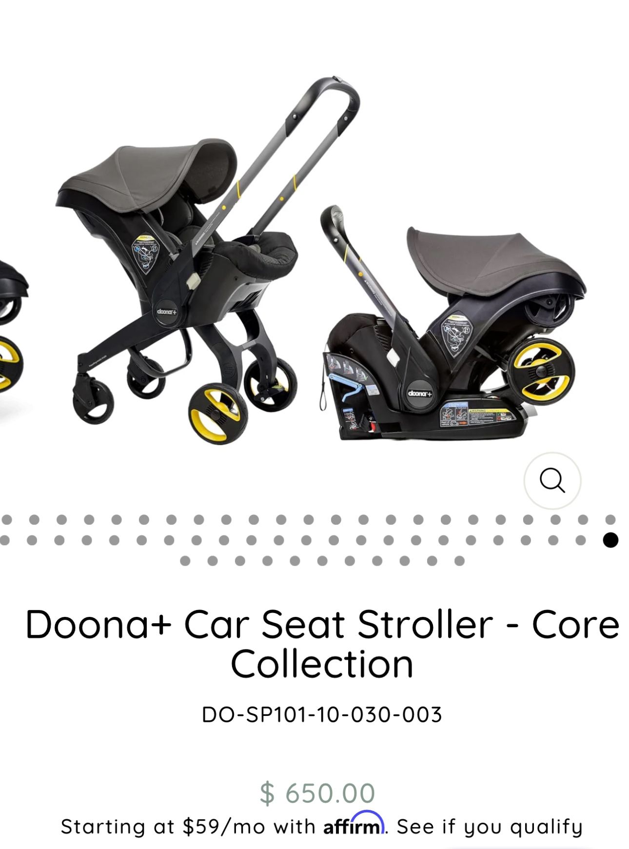 Doona Stroller and base