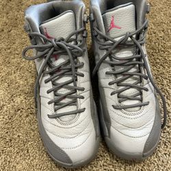 Jordan 12 Wolf Grey Shoes