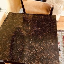 Vintage Tortoises Parsons Table 
