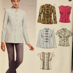 Tops Easy NewLook 6728 Sizes 8-18 New Uncut