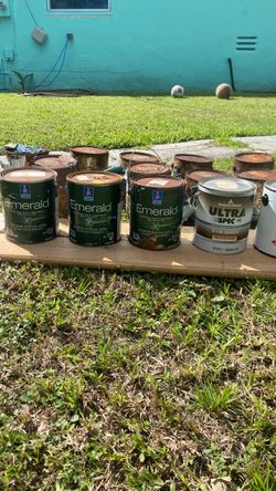 Pinturas sin usar
