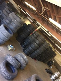 New and used tires any size you need