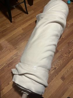 Large roll white fleece fabric sewing products